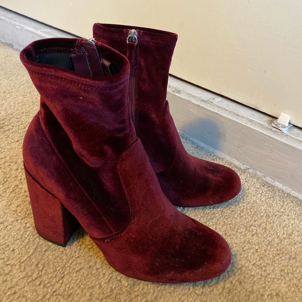 Velvet Steve Madden boots
